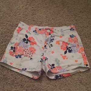 Flower Printed Shorts